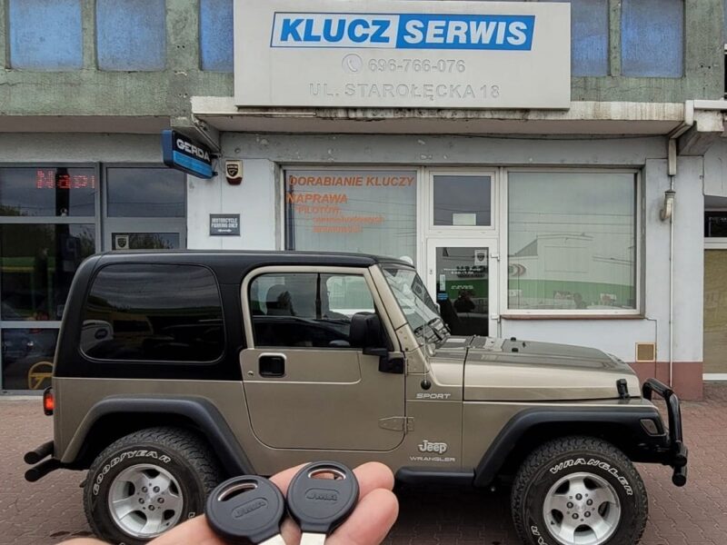 Realizacja warsztatu — klucze samochodowe